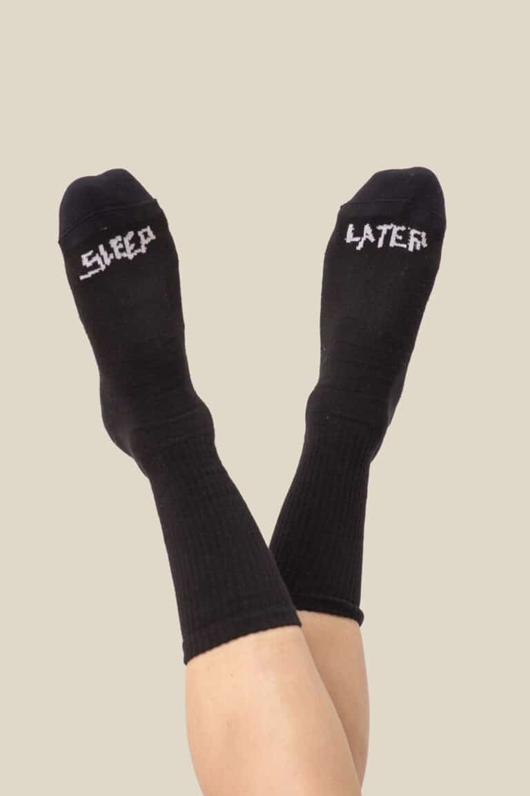 Black Basic Socks