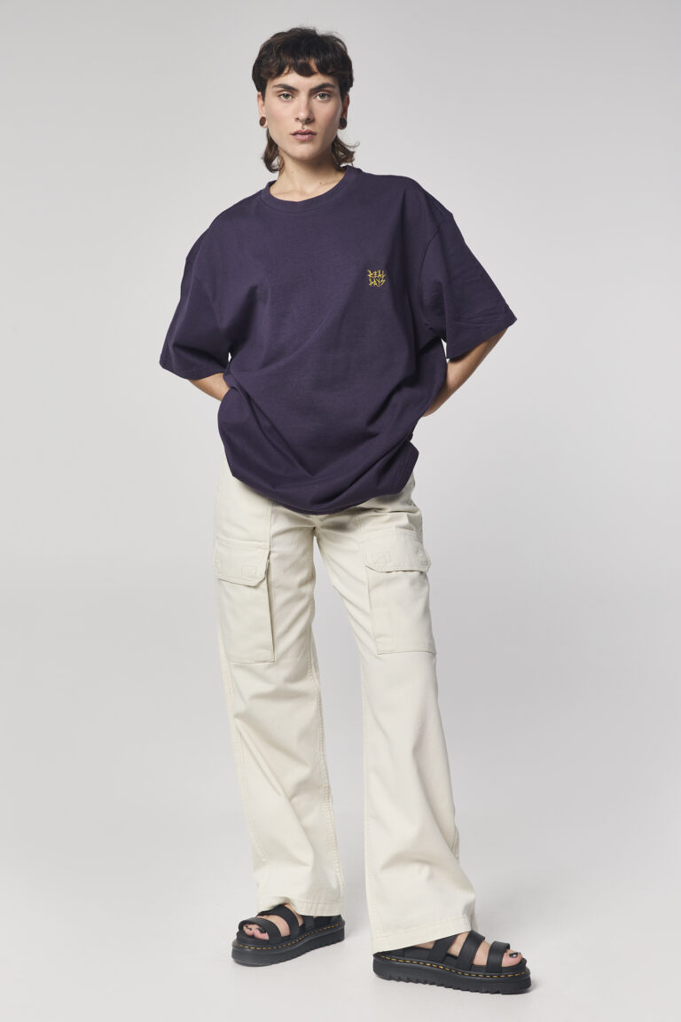 Midnight-Purple Basic Logo T-shirt