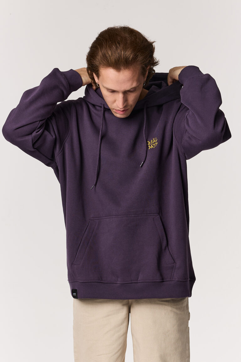 Midnight-Purple Basic Hoodie