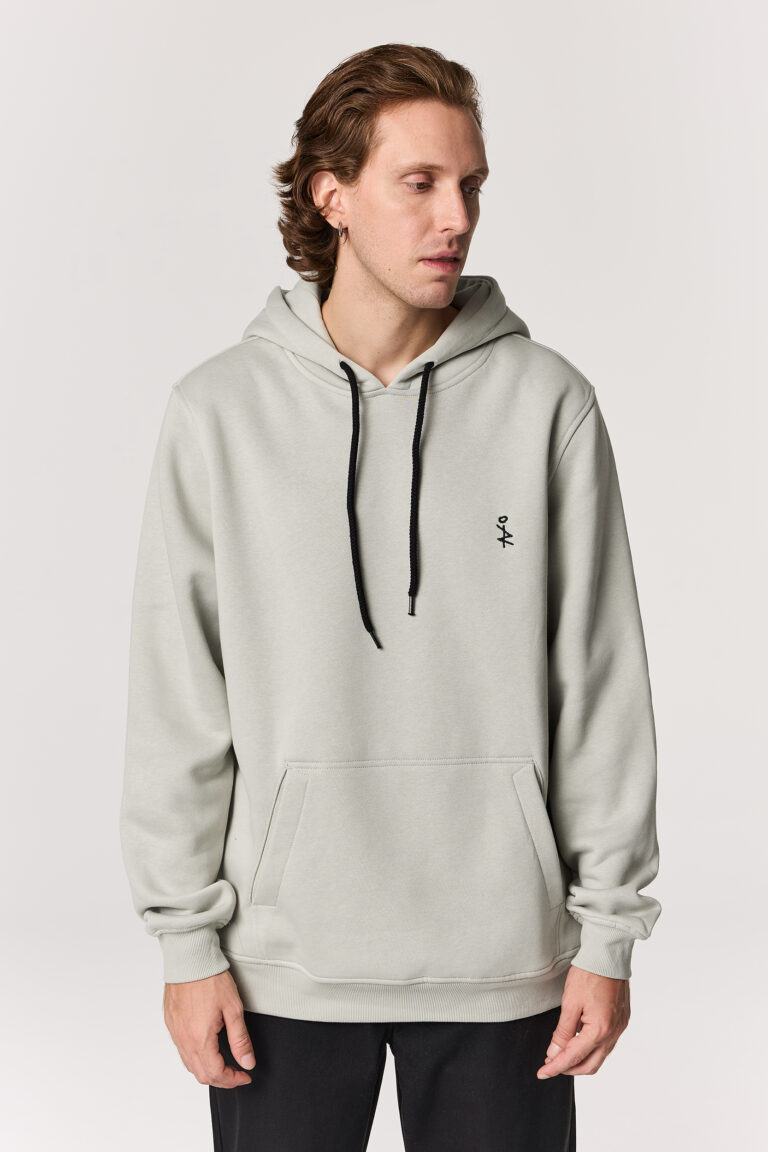 Light Grey Basic Hoodie