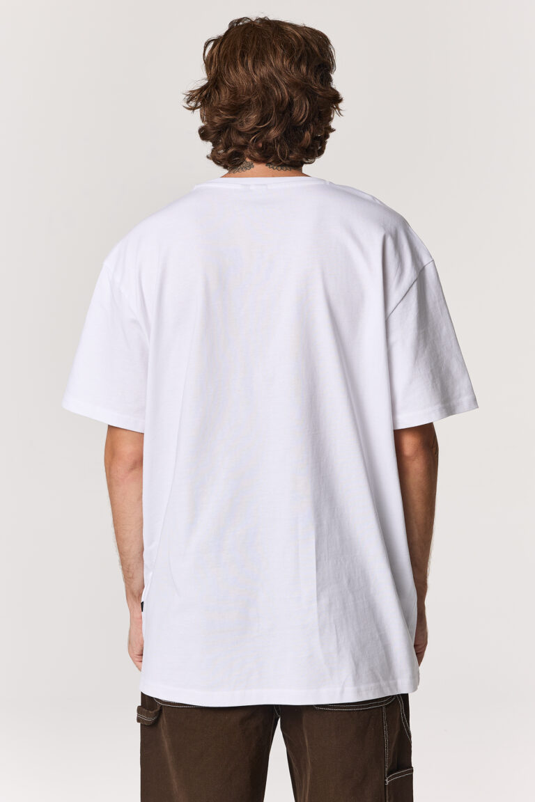 White Chest Liquid Motion T-shirt