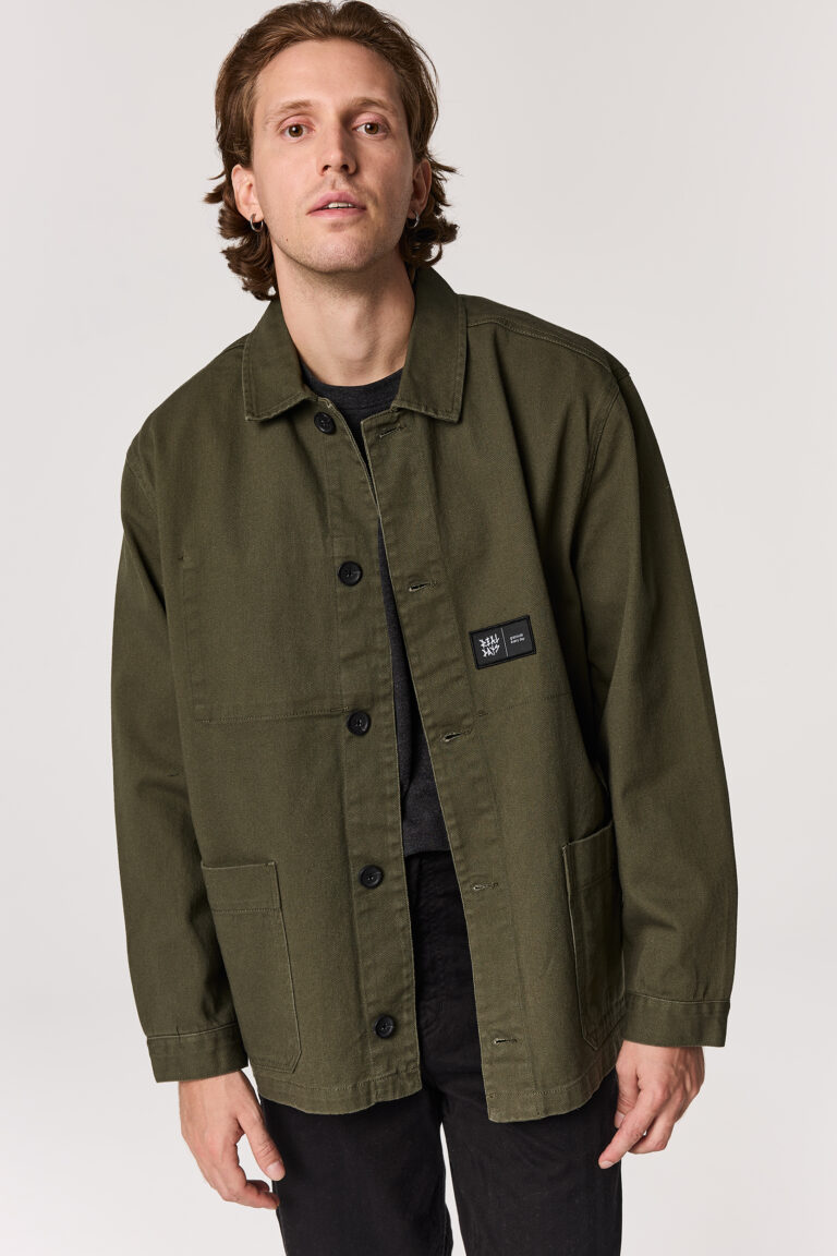 Khaki Worker Jacket