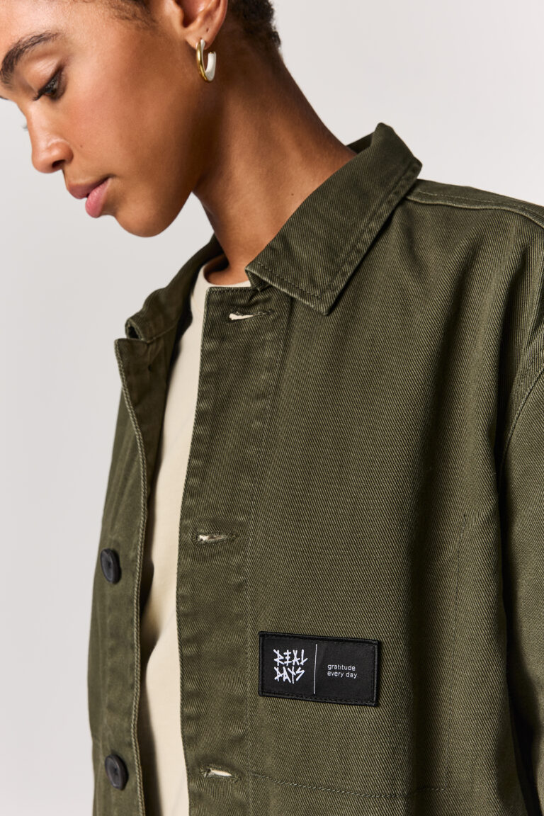 Khaki Worker Jacket
