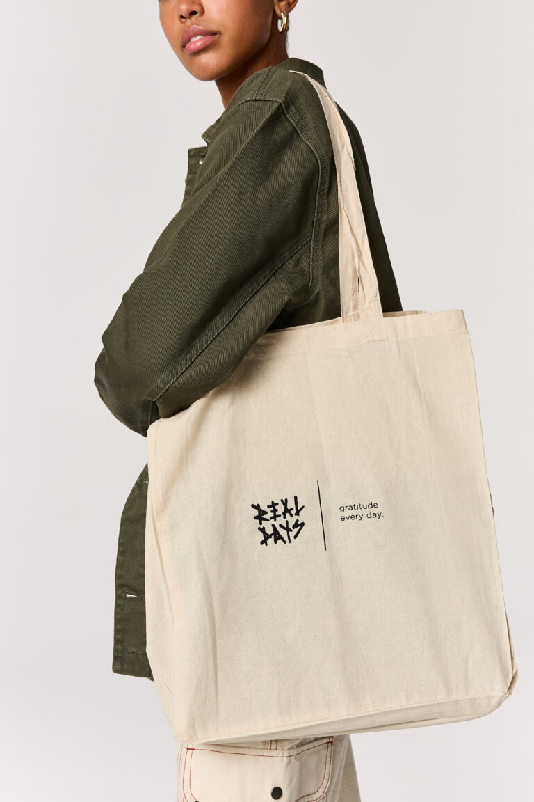 Beige Liquid Motion Tote Bag
