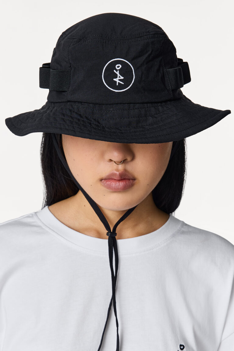 Black Basic Bucket Cap