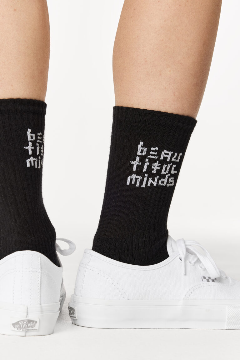 Black Beautiful Minds Socks