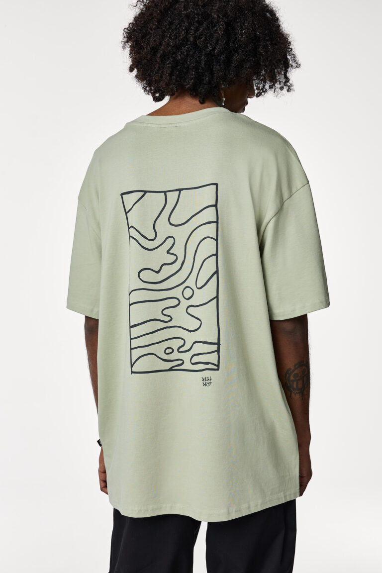 Sage Green Liquid Motion T-shirt