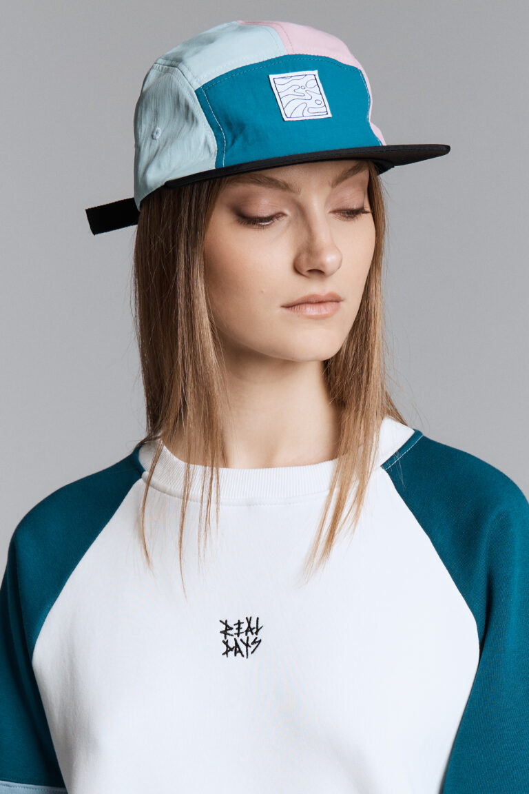 Multi Color 5 Panel Iconic Cap