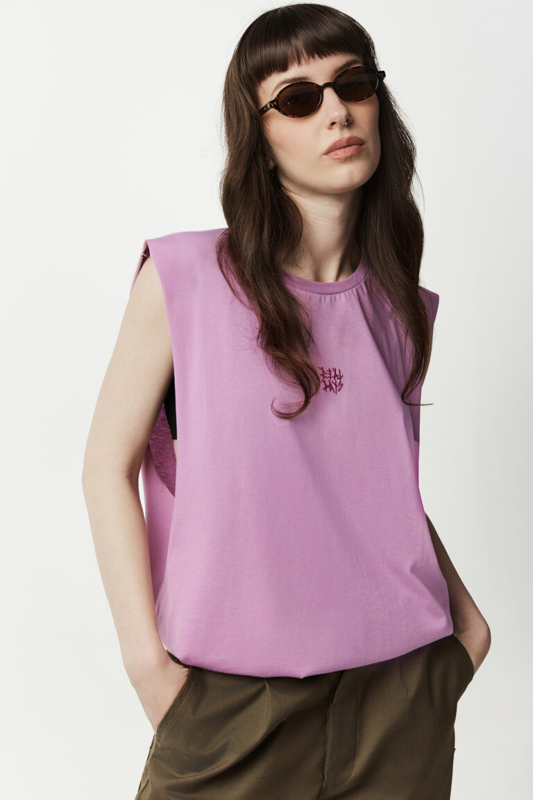 Pinky Basic Sleeveless Tank