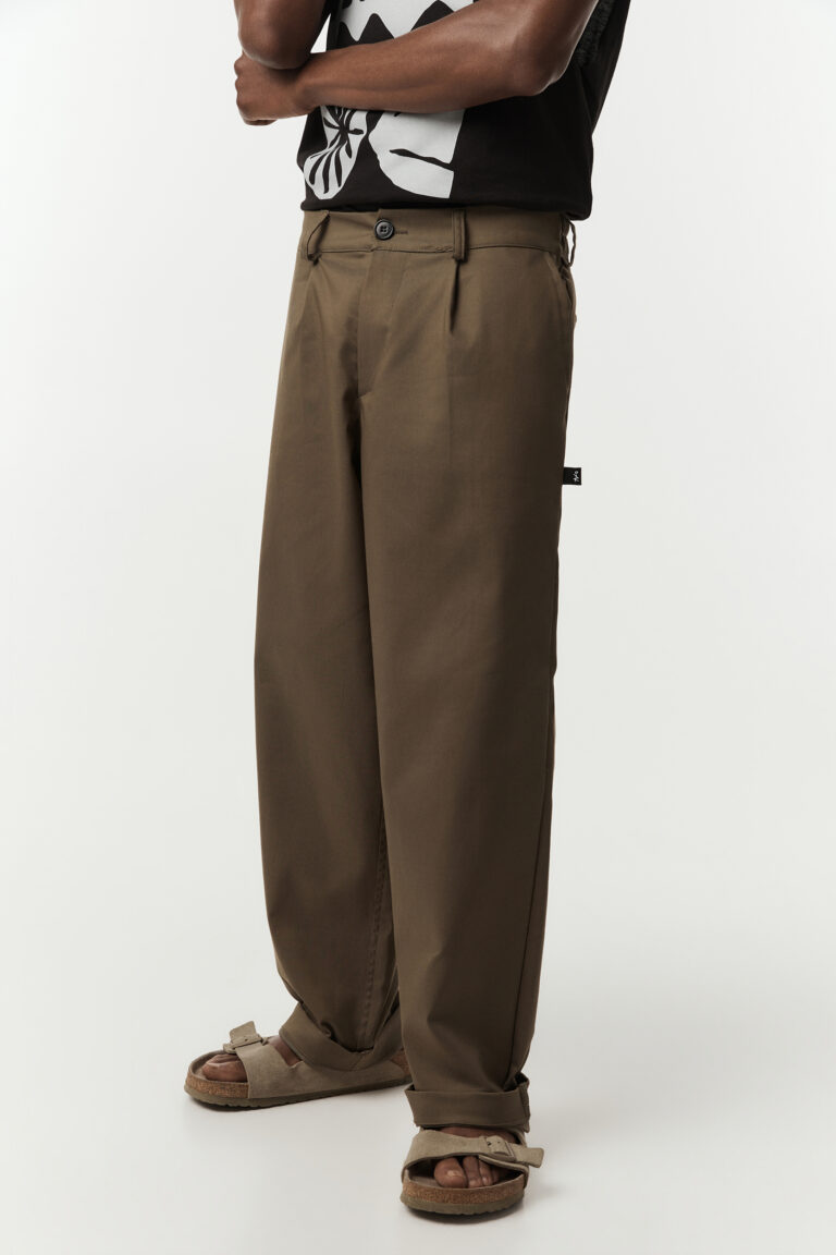 Olive Tailored Flow Pant