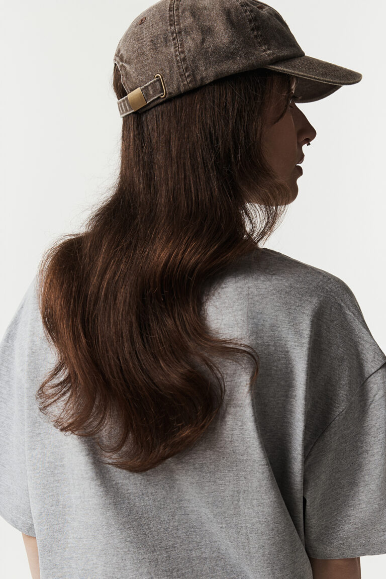 Brown Acid Washed Cap