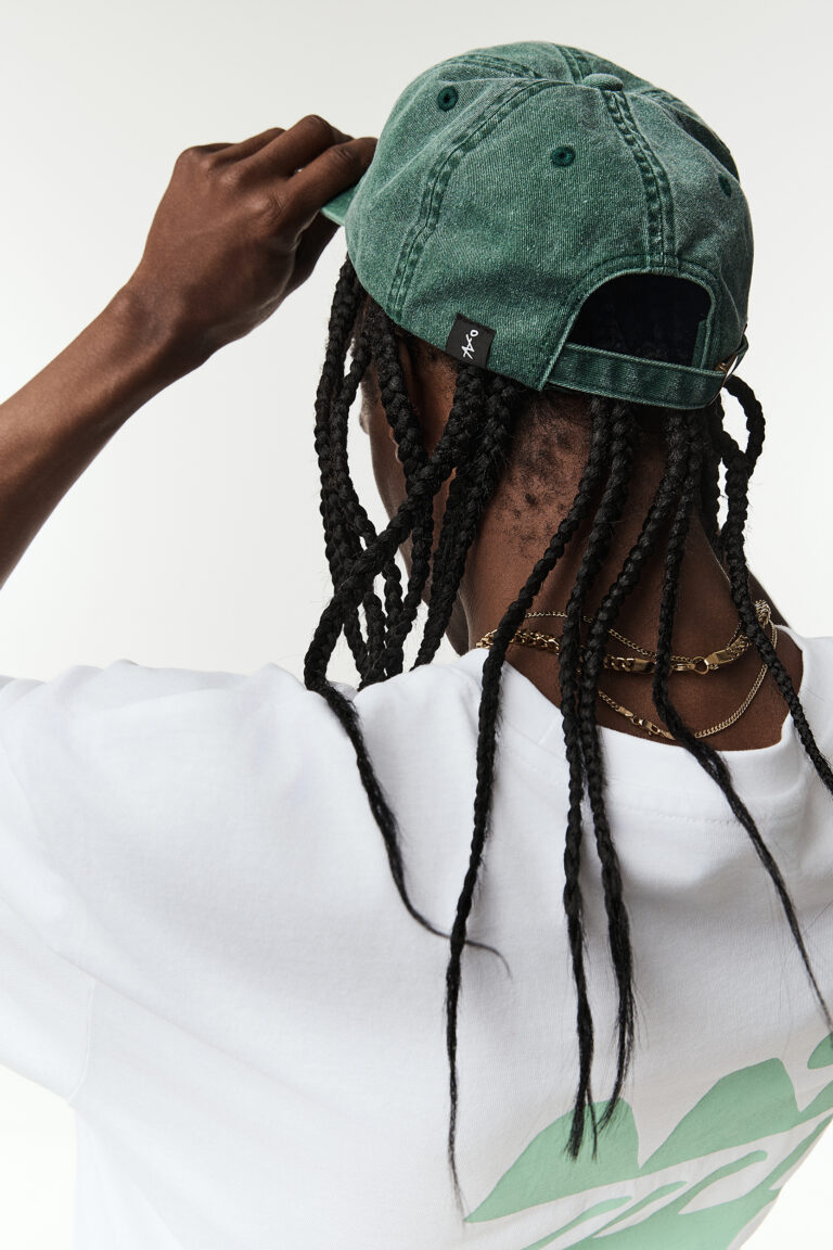 Green Acid Washed Cap