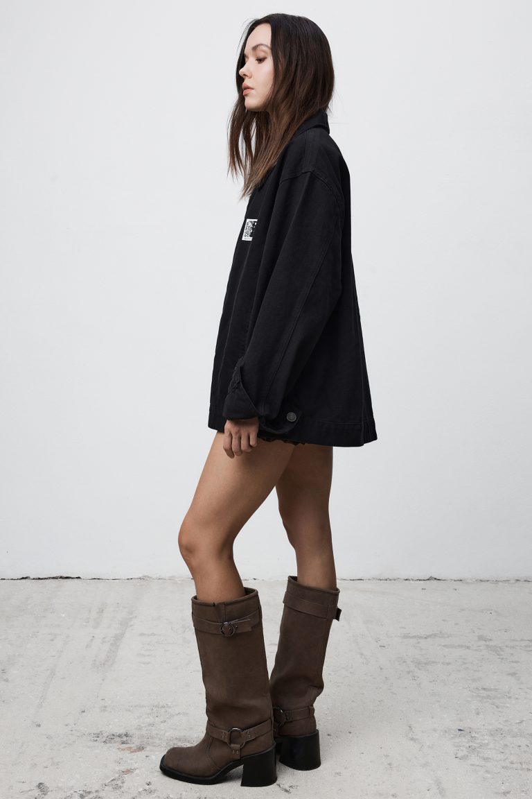 Black Workwear Jacket