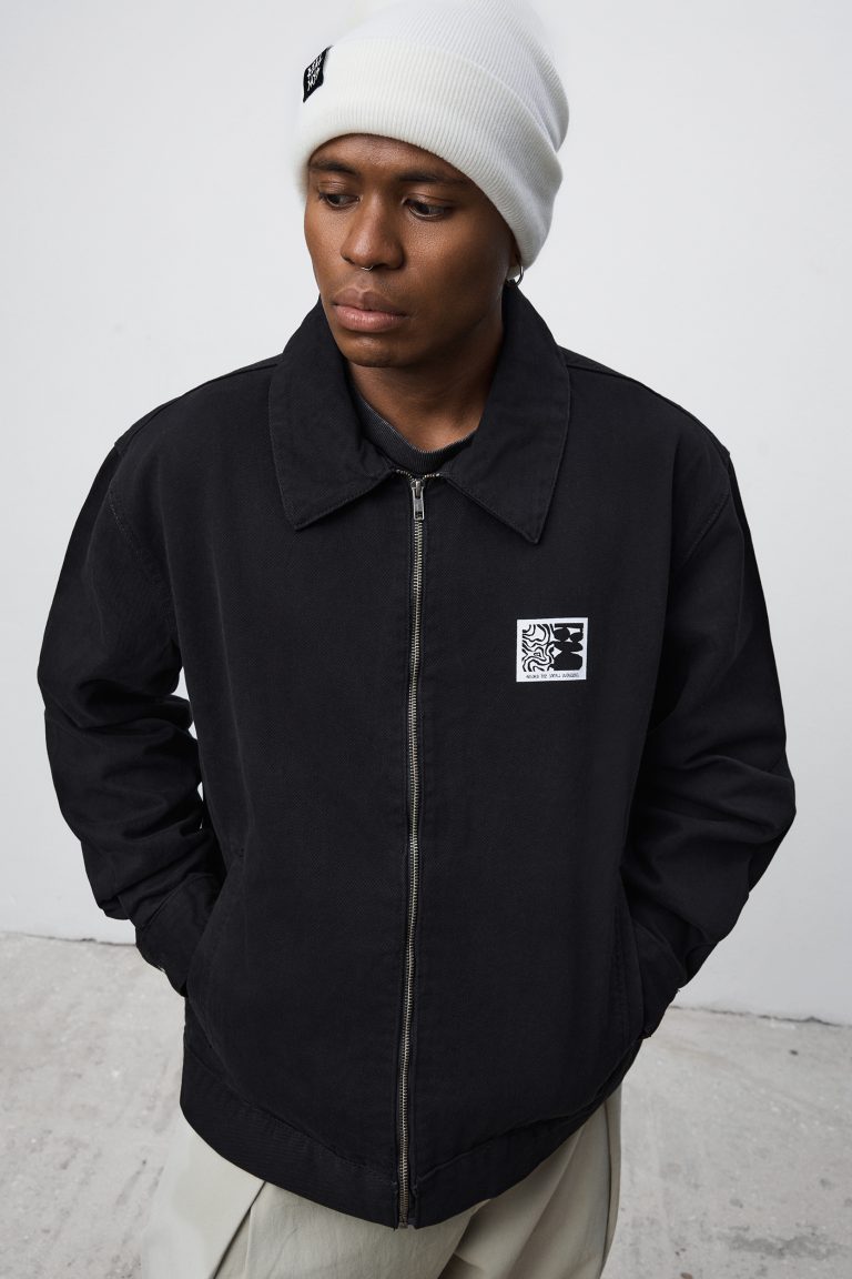 Black Workwear Jacket
