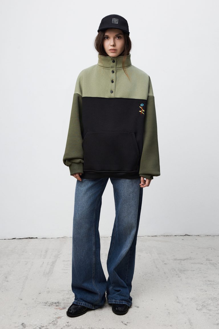 Kids Logo Oversized Quarter Button
